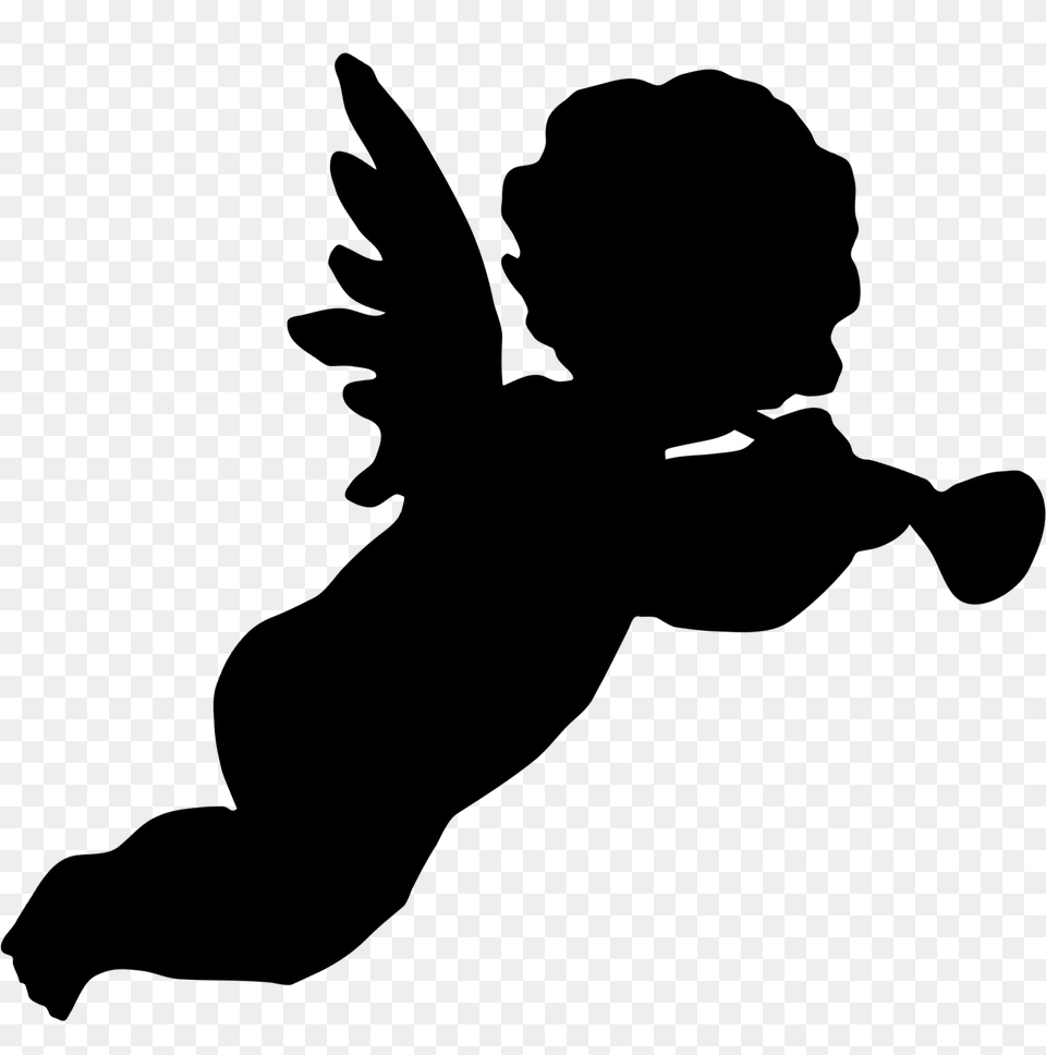 Scribbles Designs August, Silhouette, Person, Cupid, Head Free Transparent Png