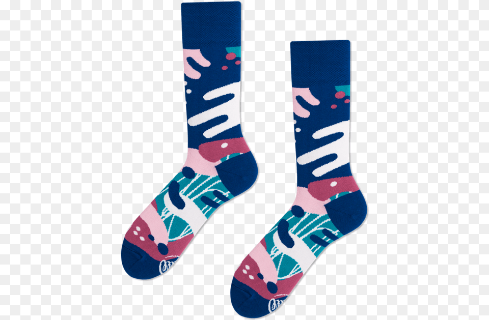 Scribbles Sock, Clothing, Hosiery Free Png Download