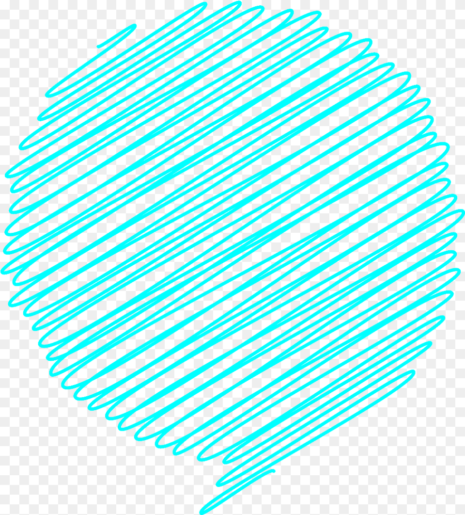 Scribbles Text Bubble Comics Line Lines Element Hd Drawing, Turquoise, Sphere Png Image