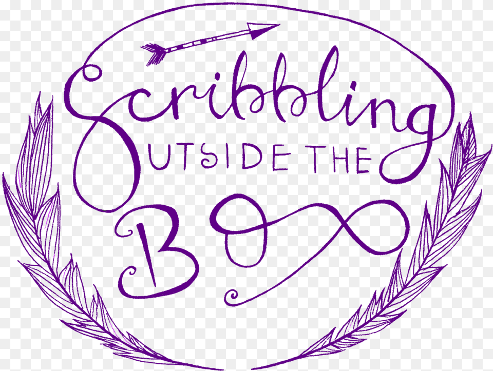 Scribbling Outside The Box, Handwriting, Text, Purple Png