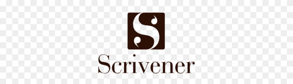 Scrivener Logo, Text, Alphabet, Ampersand, Symbol Free Png Download