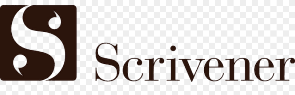 Scrivener Logo Horizontal, Text Free Png Download