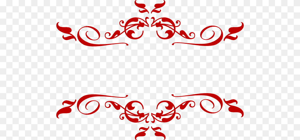 Scroll Border Cliparts, Art, Floral Design, Graphics, Pattern Free Png Download