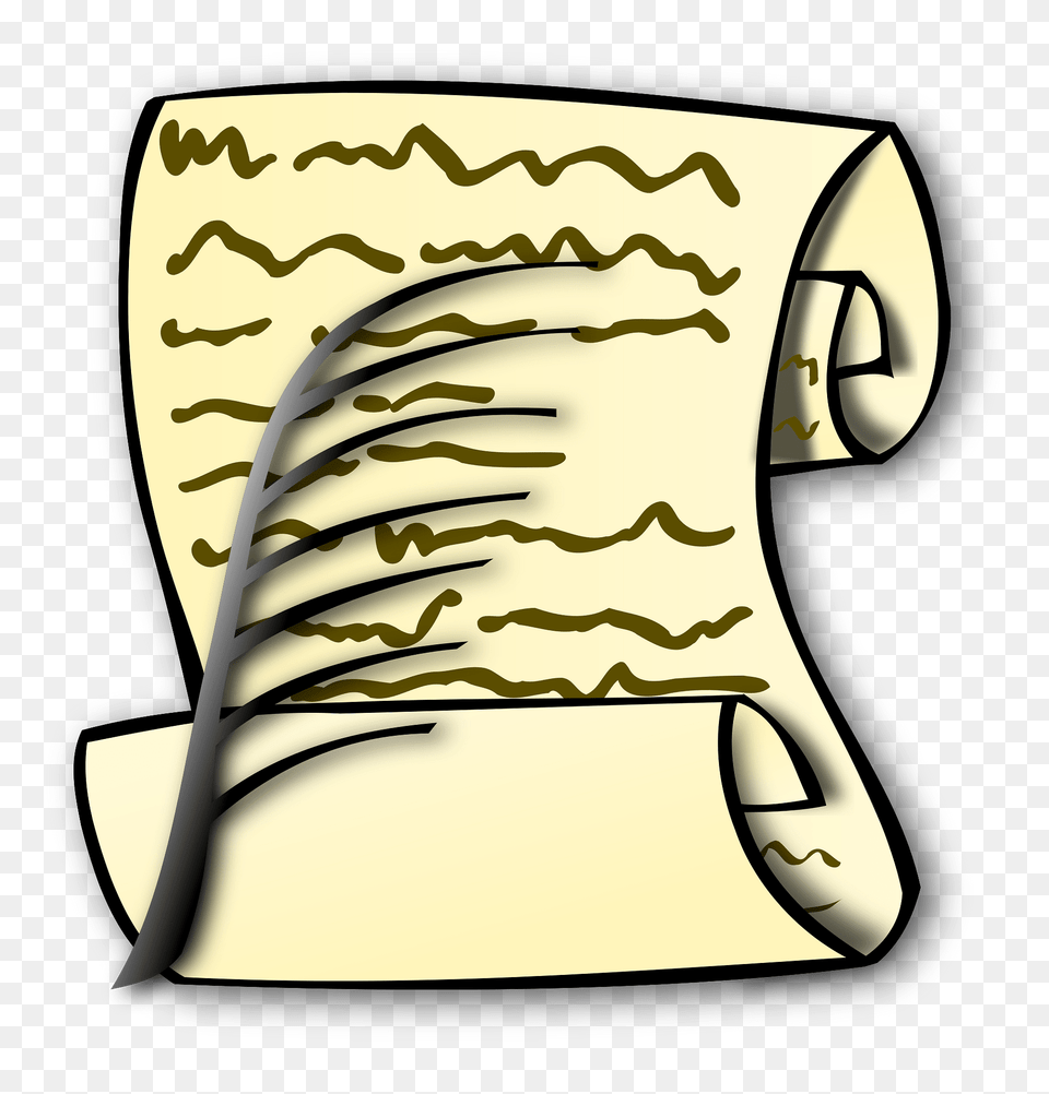 Scroll Clipart, Text, Document Png Image
