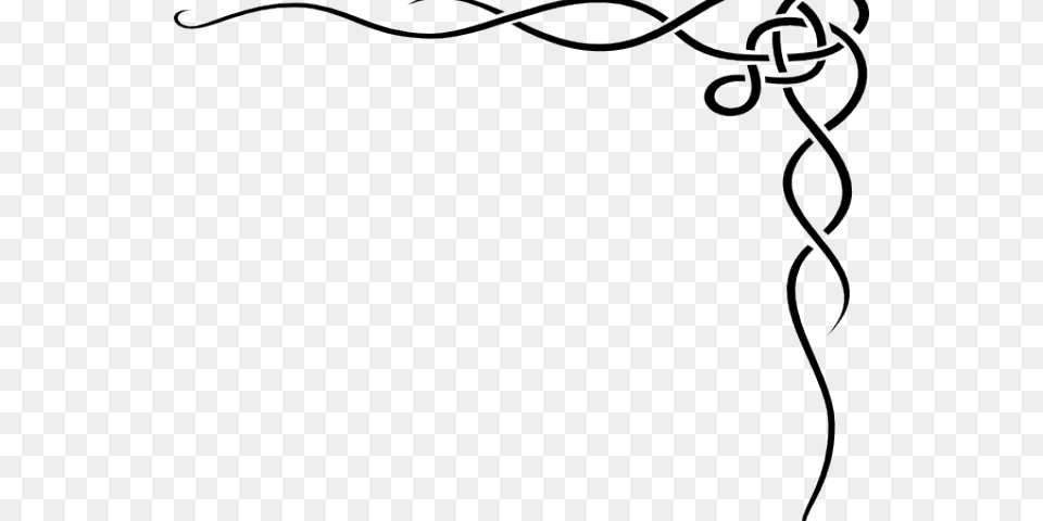 Scroll Clipart Corner Top Right Corner Border Free Png Download