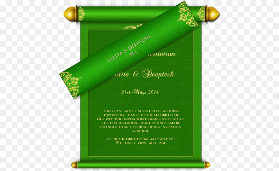 Scroll Clipart Wedding Indian Wedding Invitation Card Design Scroll, Text, Document Png