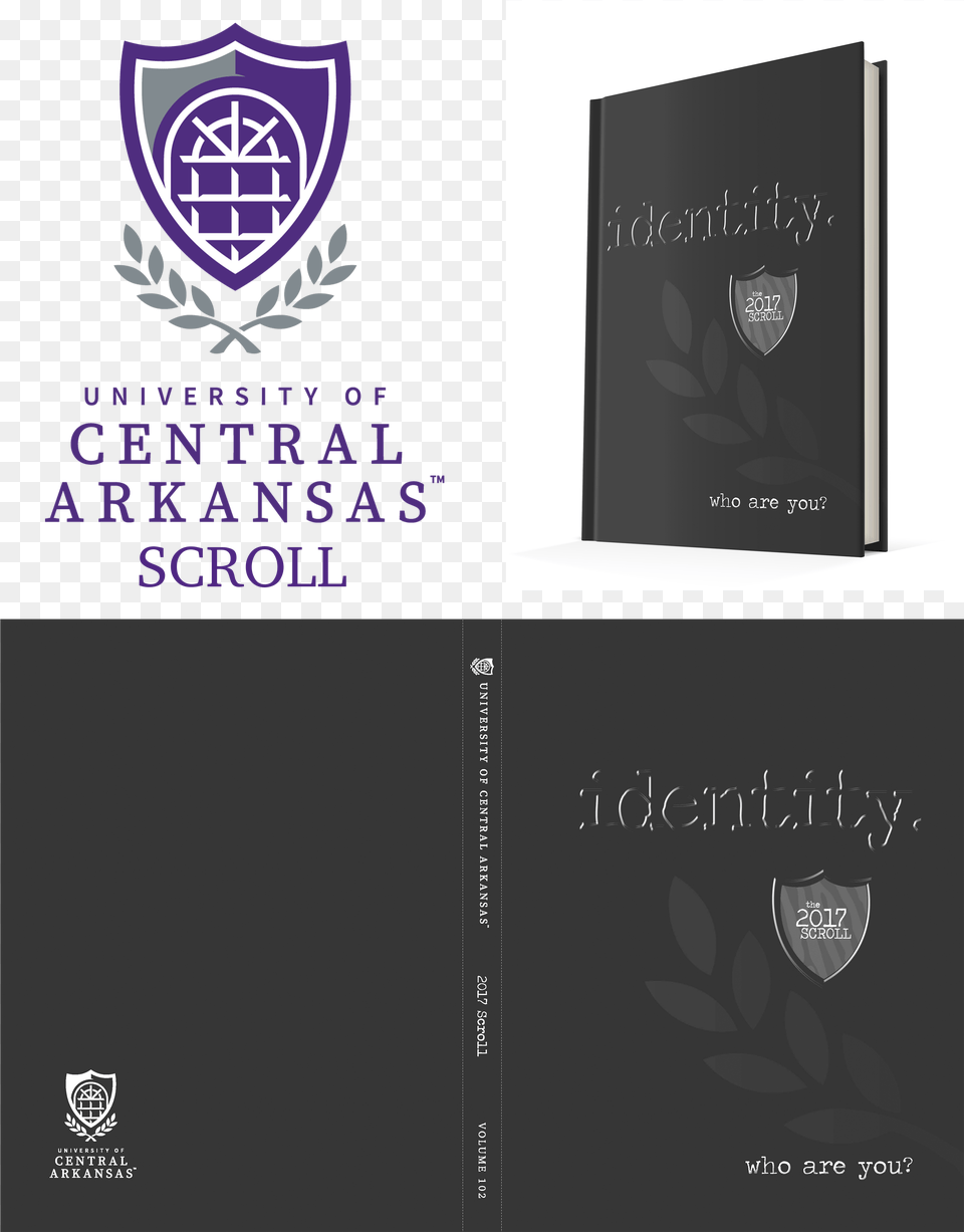 Scroll Cover University Of Central Arkansas, Book, Publication, Text, Blackboard Free Png Download