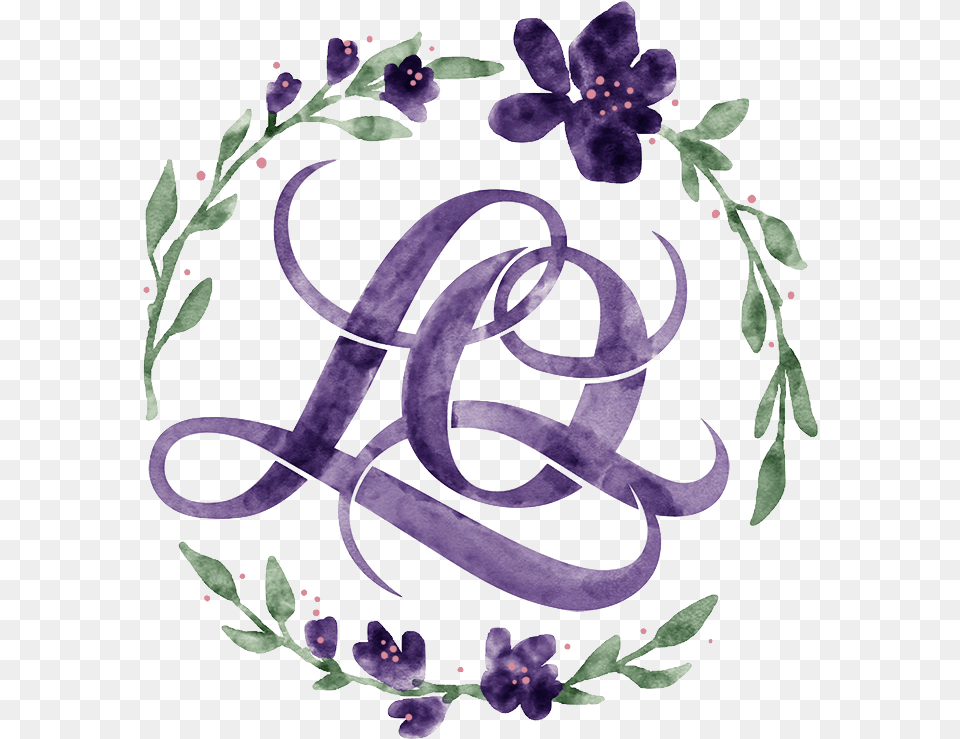Scroll Crescent, Purple, Pattern, Art, Plant Free Png