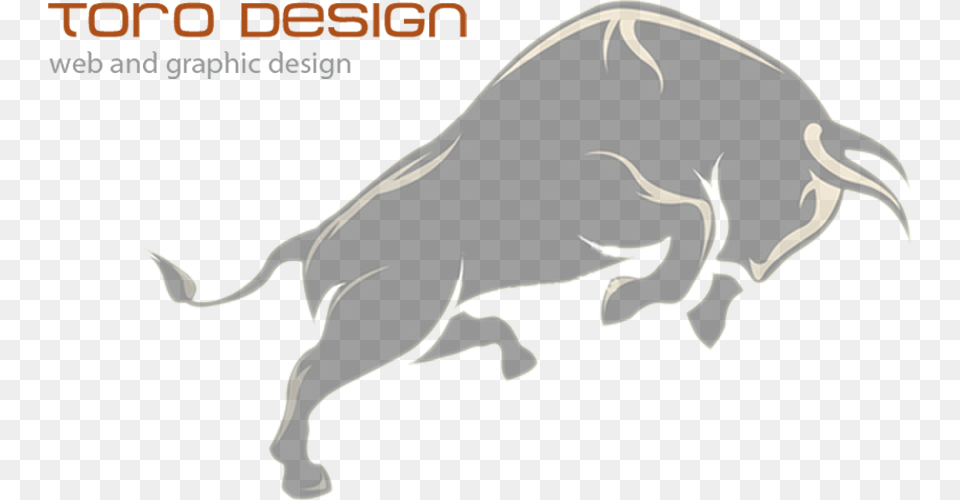 Scroll Down To See How Toro Design Can Help Your Business Taurus Garden Jamaica Menu, Stencil, Animal, Bull, Mammal Free Png