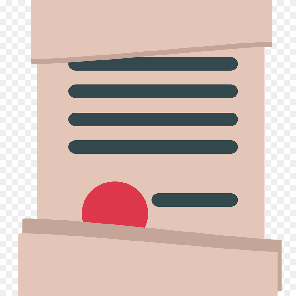 Scroll Emoji Clipart, Home Decor, Mailbox Png