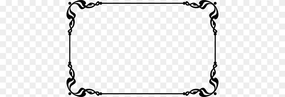 Scroll Frame Cliparts, Gray Free Png Download