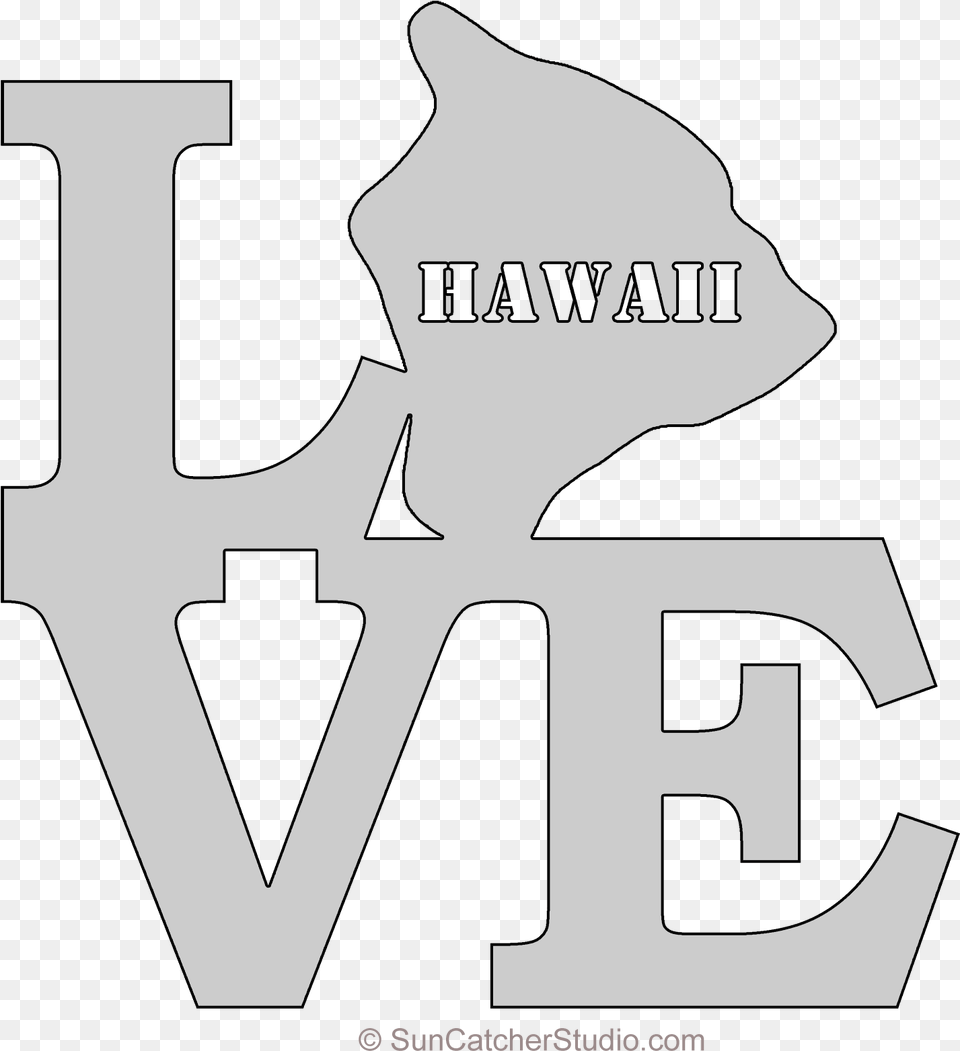 Scroll Saw Love Pattern, Weapon, Stencil Free Transparent Png