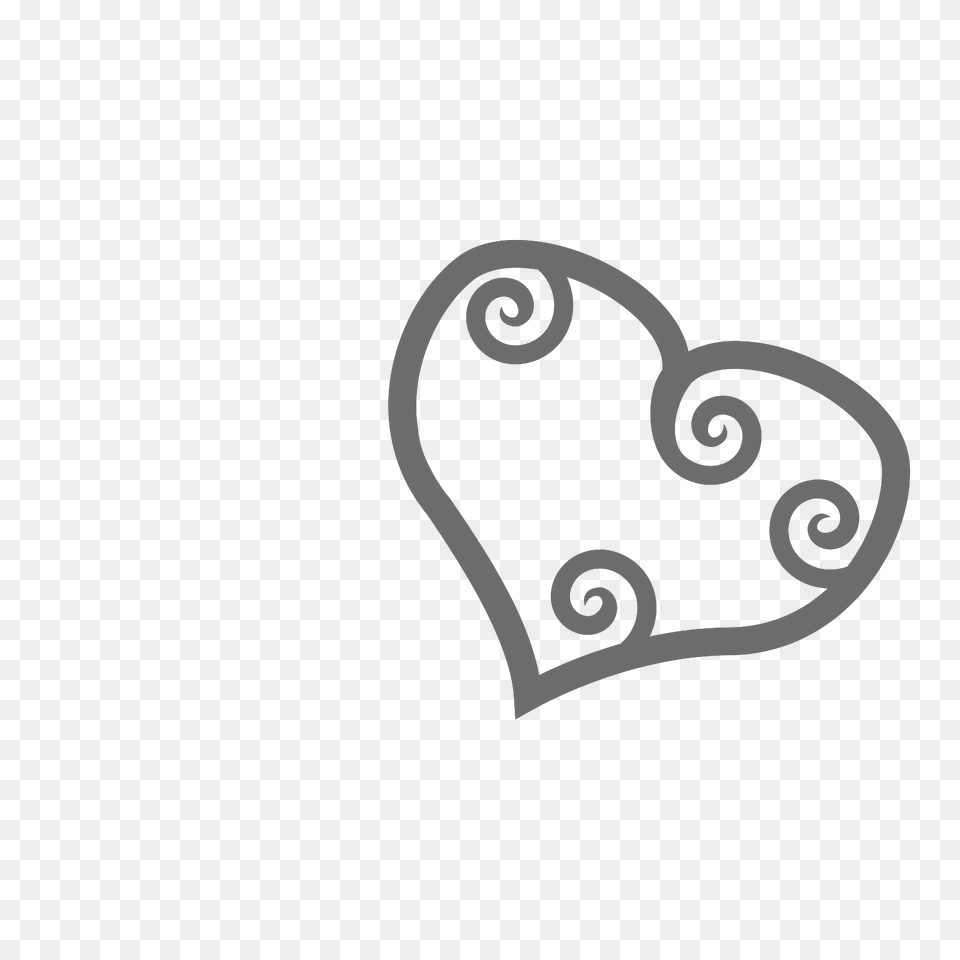 Scrollwork Heart Animal Easy Maori Patterns, Symbol Free Transparent Png