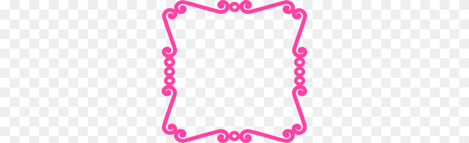 Scrolly Frame Pink Clip Art Free Png Download