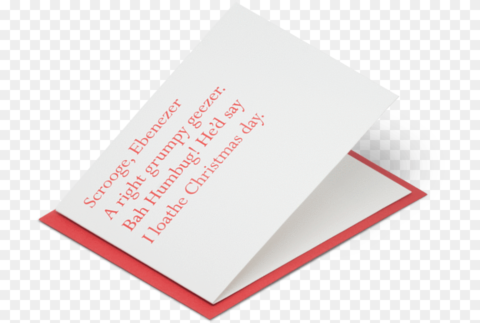 Scrooge Christmas Clerihew Christmas Day, Paper, Text, Business Card Free Transparent Png
