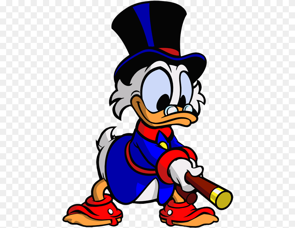 Scrooge Mcduck Clipart By9lxc Clipart Scrooge Mcduck Ducktales Remastered, Baby, Person Free Png