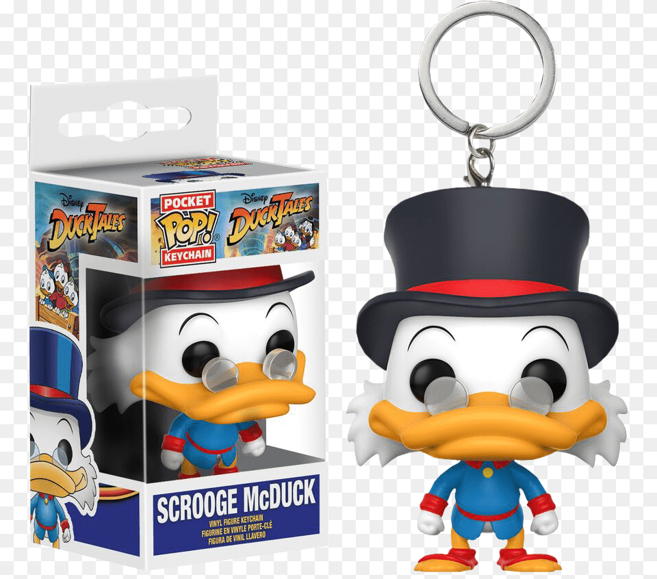 Scrooge Mcduck Pop Keychain Duck Tales Scrooge Mcduck Pocket Pop Keychain, Toy, Plush, Baby, Person Png