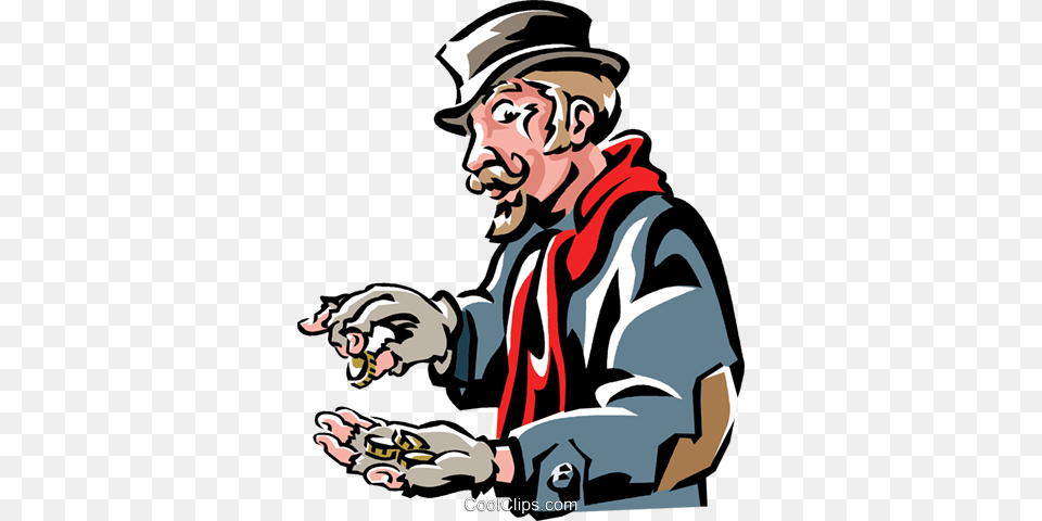 Scrooge Royalty Vector Clip Art Illustration, Photography, Adult, Person, Man Free Transparent Png
