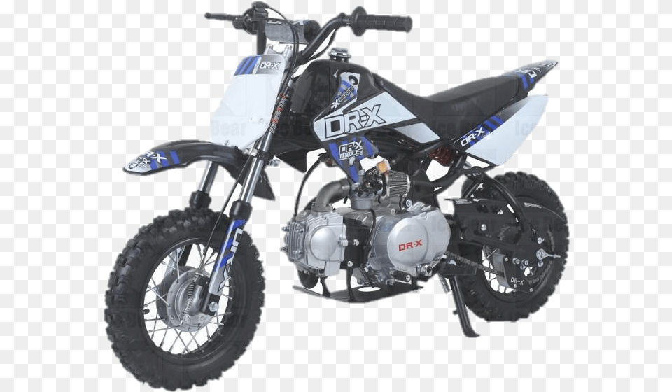 Scrub 110cc 4 Speed Semi Automatic Dirt Bike Motorcycle, Machine, Spoke, Transportation, Vehicle Free Png Download