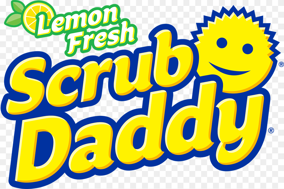 Scrub Daddy Lemon Fresh Scrub Daddy, Text Free Png