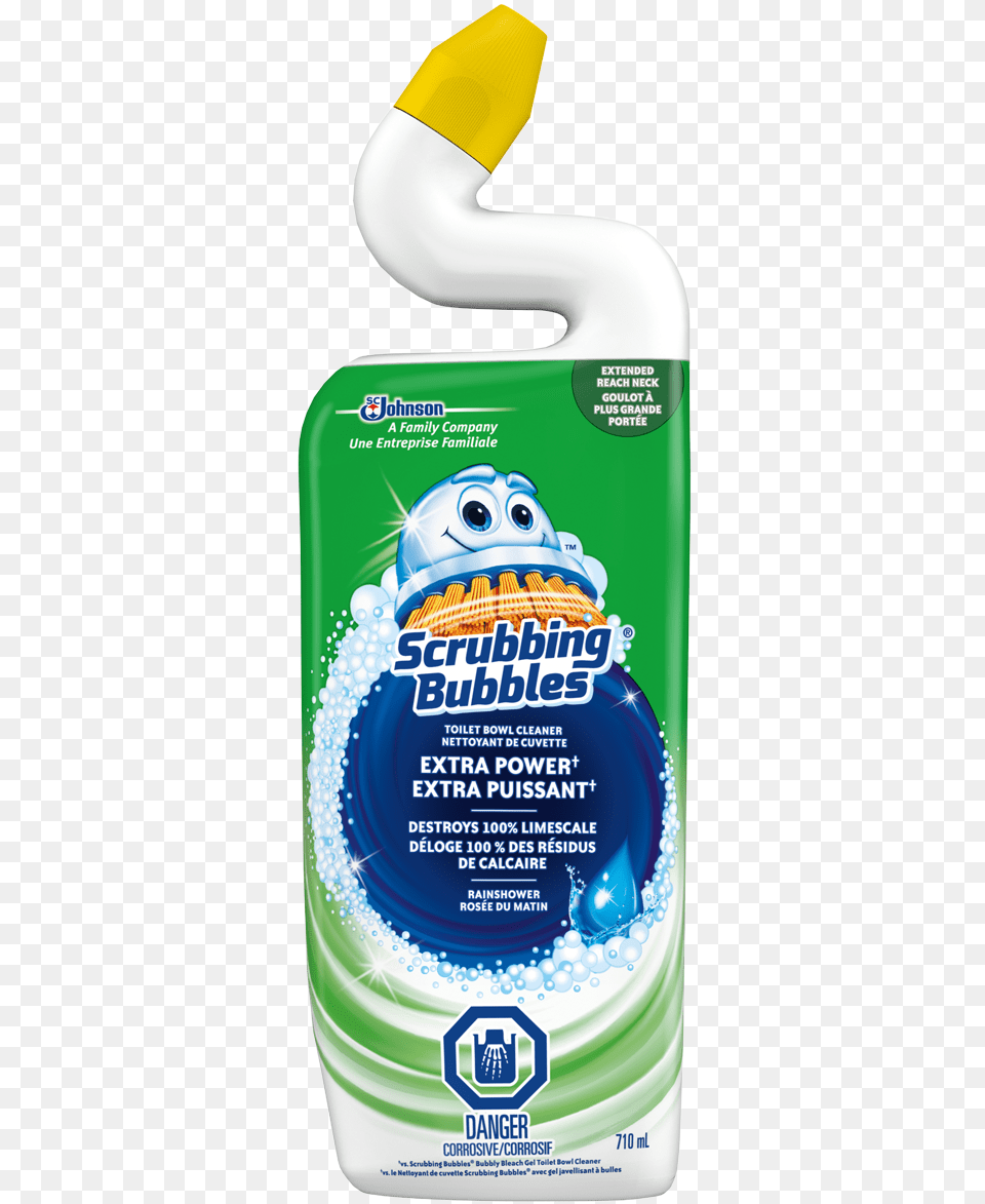 Scrubbing Bubbles Extra Power Rainshower Scrubbing Bubbles Cm, Paper Free Transparent Png