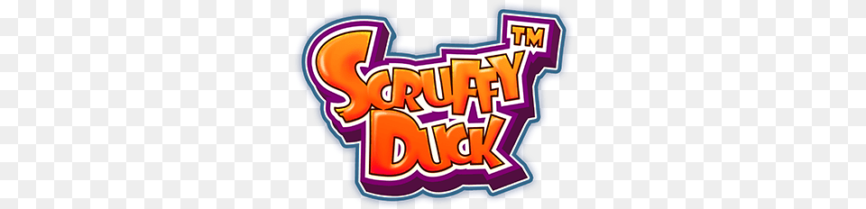 Scruffy Duck Play To The Netent Slot Machine Scruffy Duck Slot, Food, Ketchup, Light Free Png