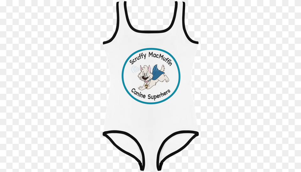 Scruffy Macmuffin Girls Bathing Suit Active Tank, Clothing, Tank Top Free Png