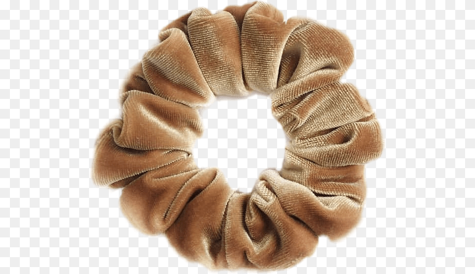 Scrunchie Gold Hair Clothing Clothes Niche Transparent Scrunchie, Baby, Home Decor, Person, Wreath Png Image