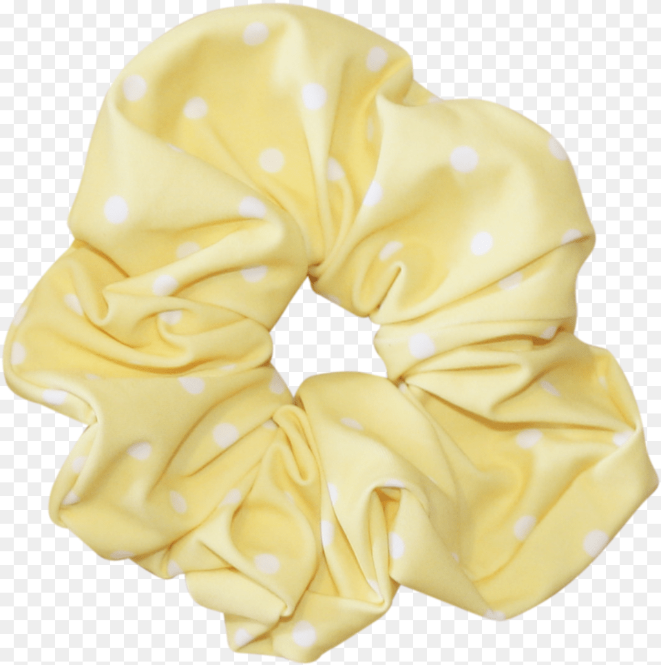 Scrunchie Yellow Pastel Aesthetic Flower, Cushion, Home Decor, Plant, Rose Free Png Download