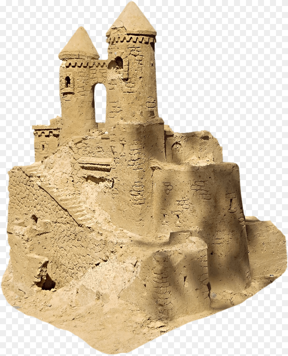 Scsandcastle Sandcastle Sand Castle Beachfun Play Castle, Archaeology, Architecture, Building, Ruins Png