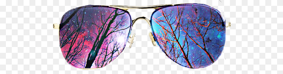 Scsunglasses Sunglasses Galaxy Stars Pink Graffiti Galaxy, Accessories, Gemstone, Glasses, Jewelry Png Image