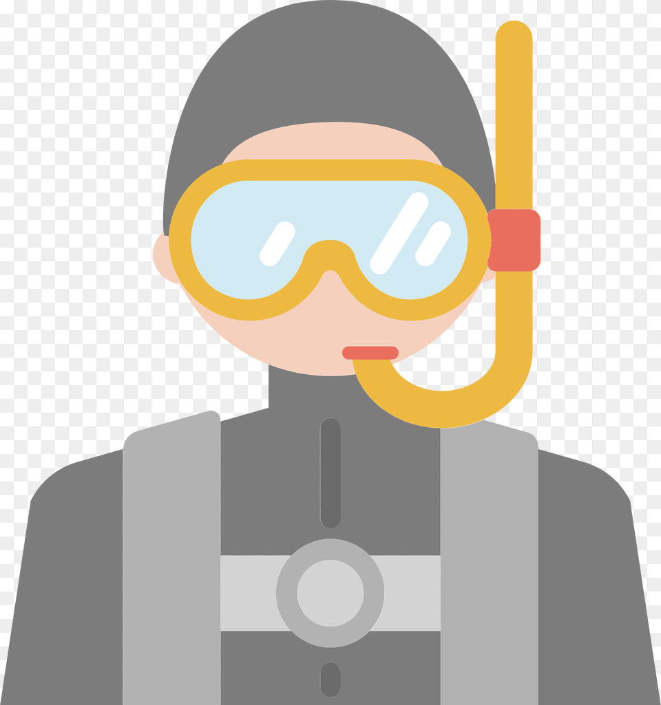 Scuba Diver Clipart, Accessories, Goggles, Outdoors, Nature Free Png Download