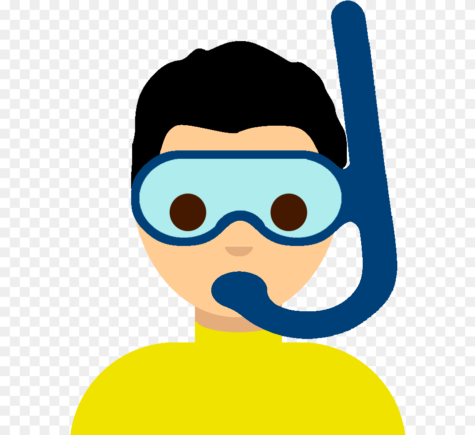 Scuba Diving Boy Emoji Scuba Diving Emoji Transparent, Accessories, Goggles, Outdoors, Water Png