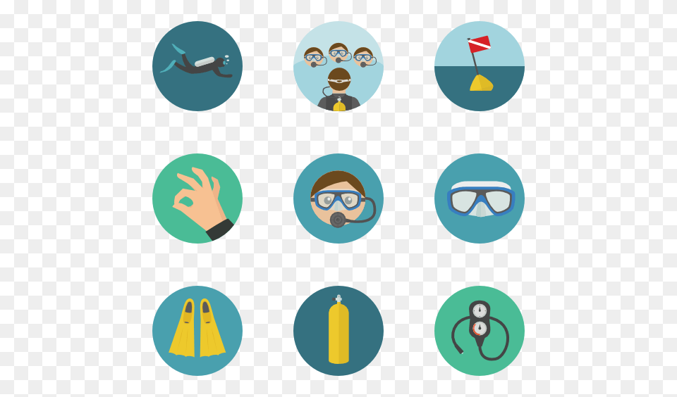 Scuba Diving Icons, Water Sports, Water, Swimming, Sport Free Transparent Png
