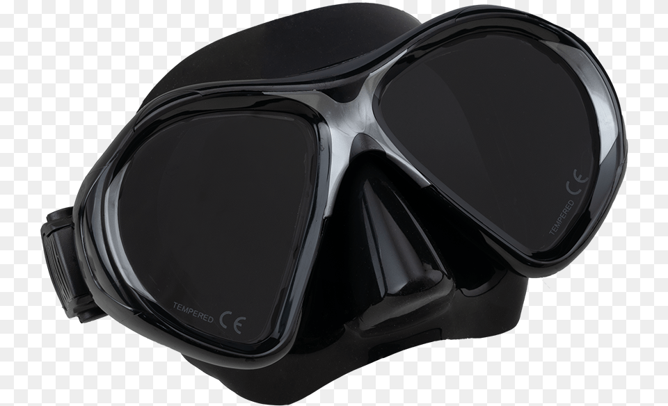Scuba Force Vision Ii Mask Black Black Diving Mask, Accessories, Goggles, Car, Transportation Free Png