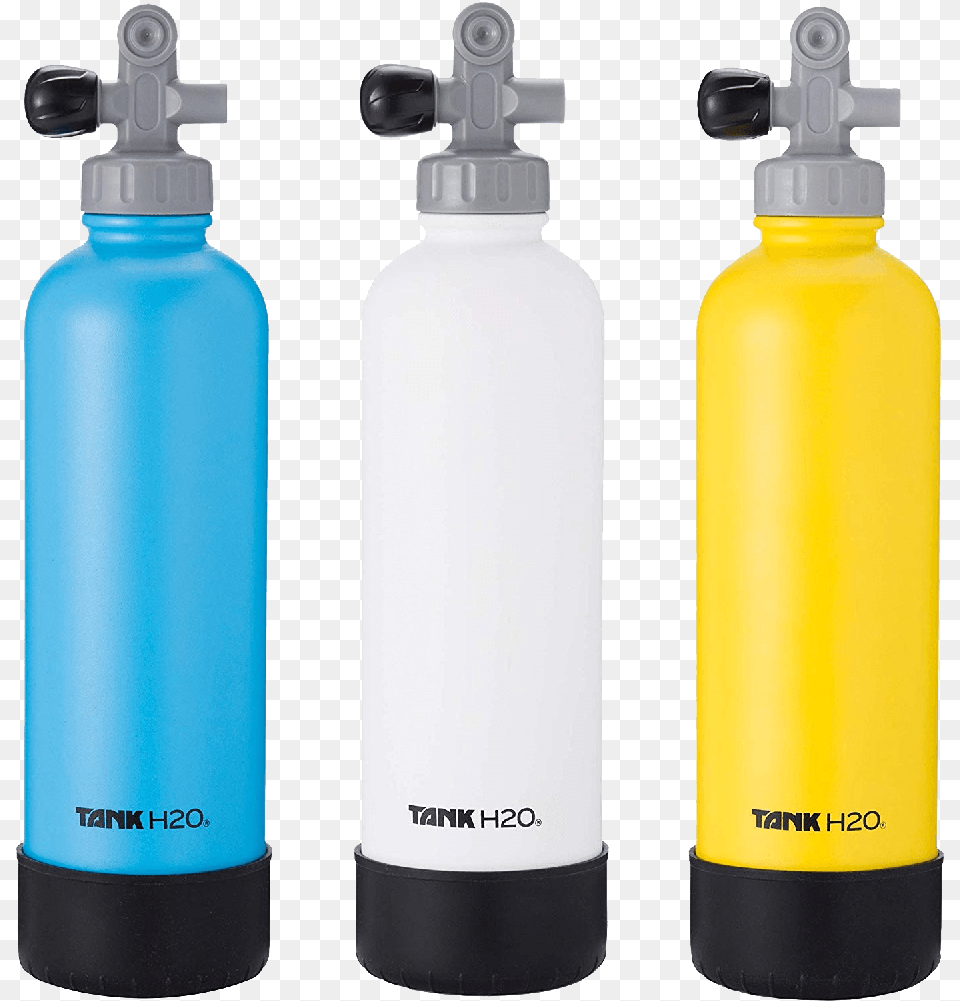 Scuba Tank Vacuum Insulated Water Bottle Scuba Tank Water Bottle, Water Bottle, Tape, Cosmetics, Perfume Free Png