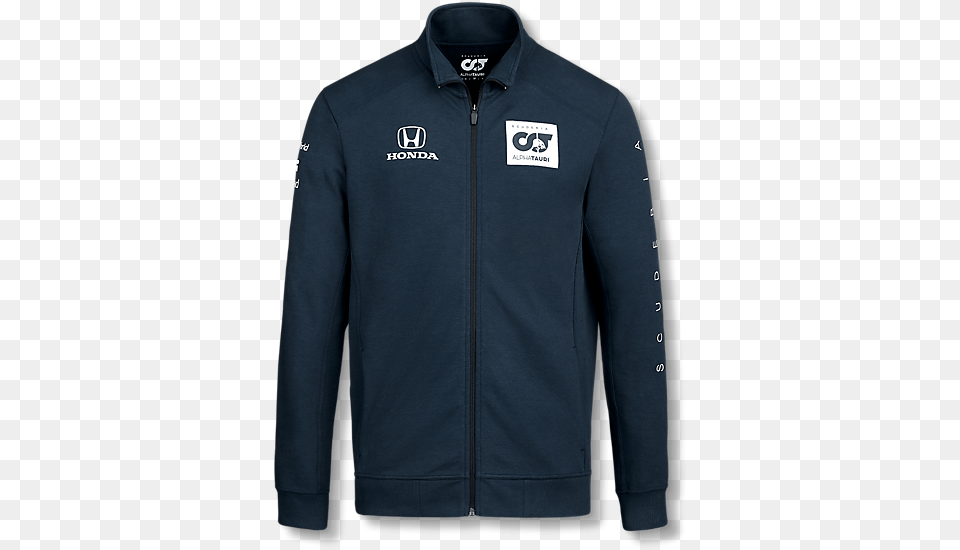 Scuderia Alphatauri Sweat Jacket Scuderia Alpha Tauri Jacket, Clothing, Coat, Fleece, Sweater Free Transparent Png