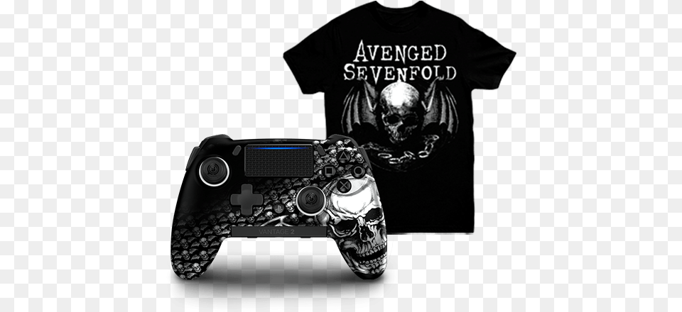Scuf Vantage 2 Avenged Sevenfold Bundle Game Controller, Clothing, T-shirt, Adult, Male Free Transparent Png
