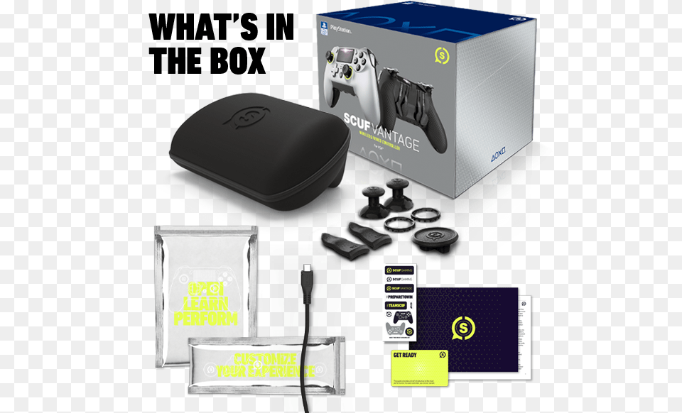 Scuf Vantage Ps4 Box, Adapter, Electronics, Computer Hardware, Hardware Free Png