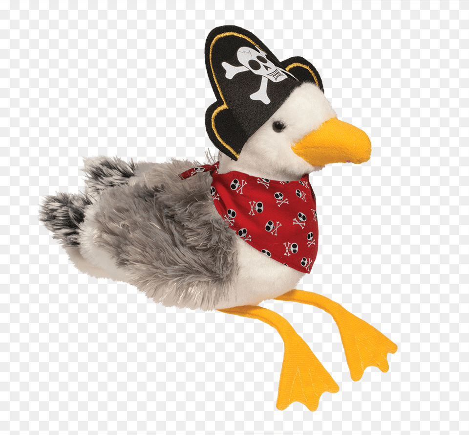 Scully Seagull With Pirate Hat Pirate Seagull, Animal, Beak, Bird, Plush Free Transparent Png
