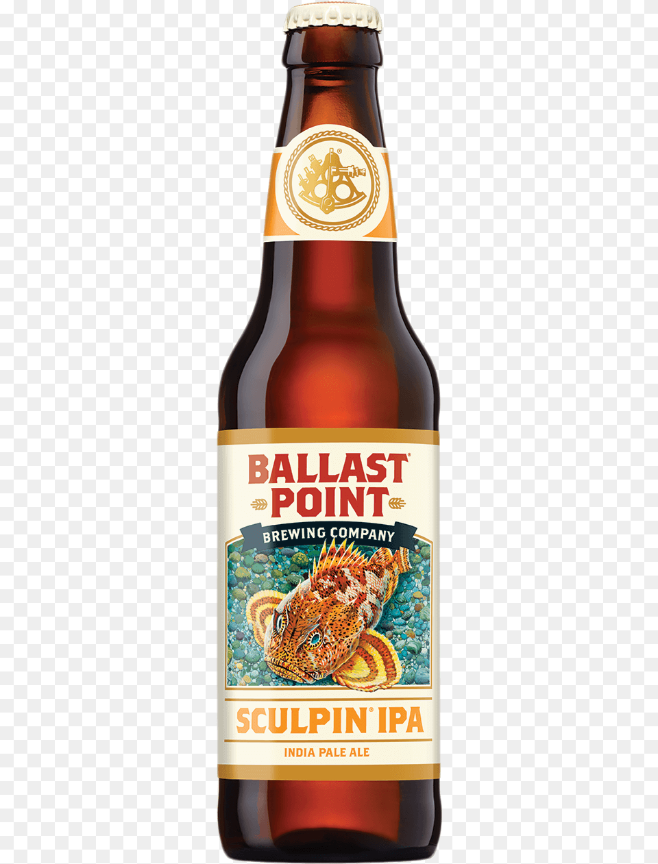 Sculpin Ballast Point Aloha Sculpin, Alcohol, Liquor, Lager, Bottle Png Image