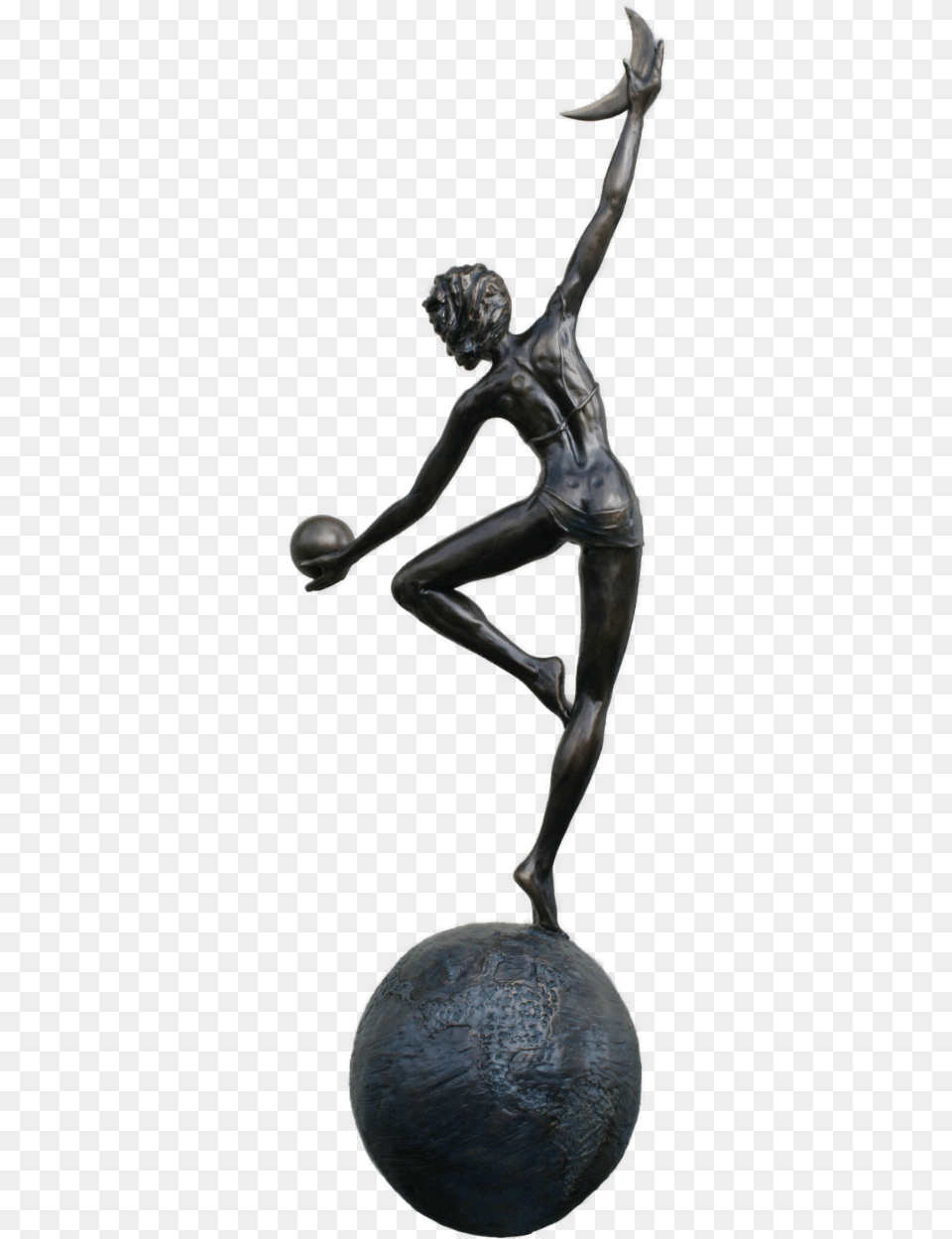 Sculpture, Person, Bronze Free Png Download