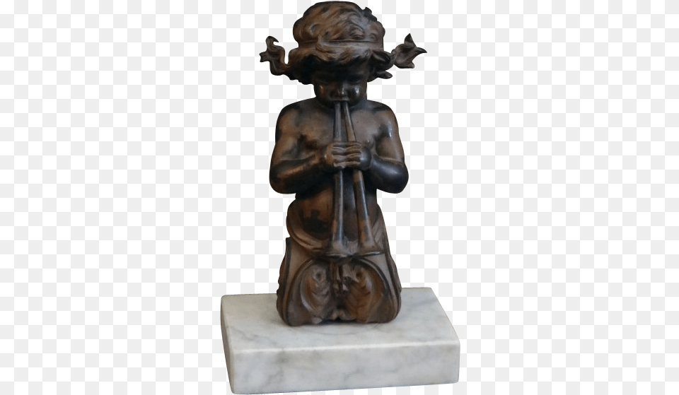 Sculpture, Kneeling, Person, Figurine, Smoke Pipe Png Image