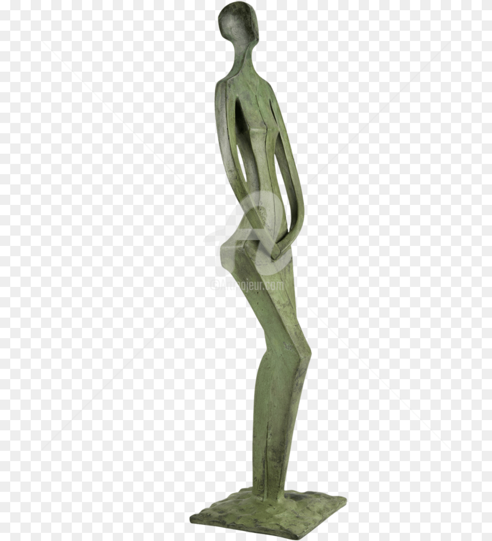 Sculpture 40x6x3 Cm 2013 By Madouk Traor Sculpture, Art, Adult, Male, Man Png
