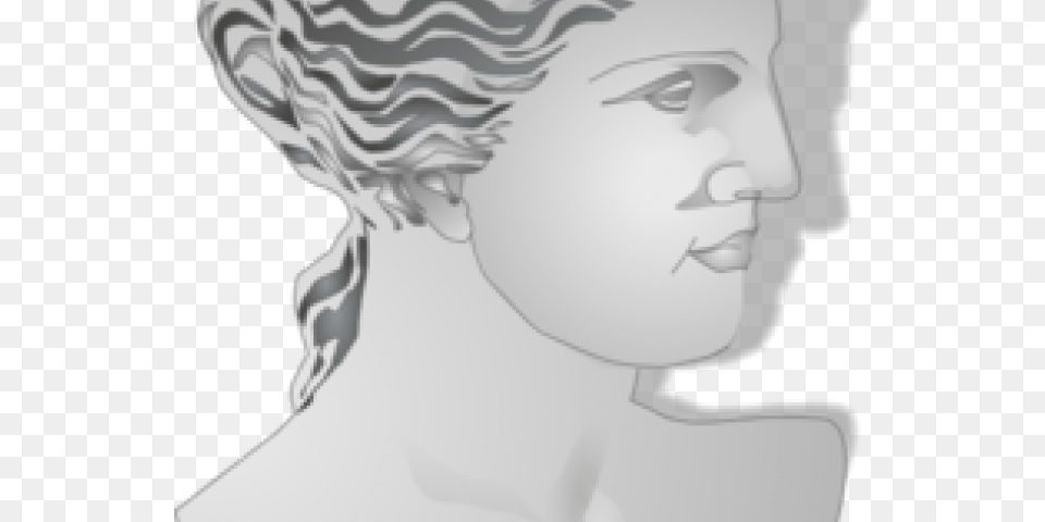 Sculpture Clipart Roman Sculpture Venus De Milo, Head, Art, Face, Portrait Free Png