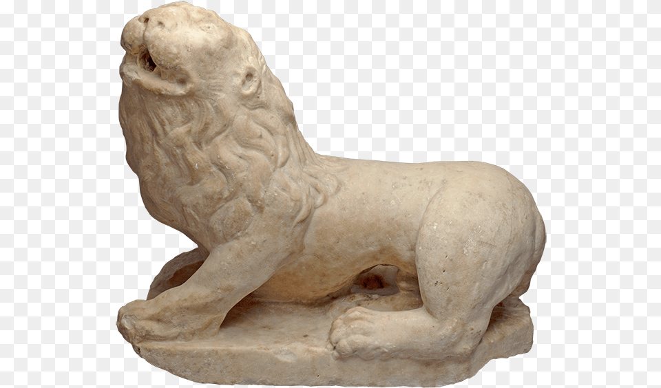 Sculpture Statue, Animal, Archaeology, Lion, Mammal Free Transparent Png