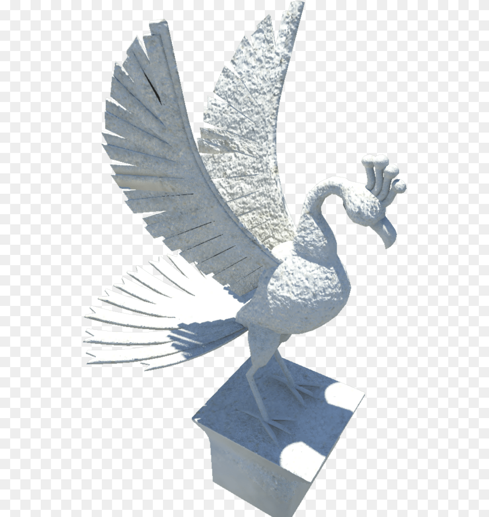 Sculpture Statue Figurine Wing With Transparent Origami, Animal, Bird Png