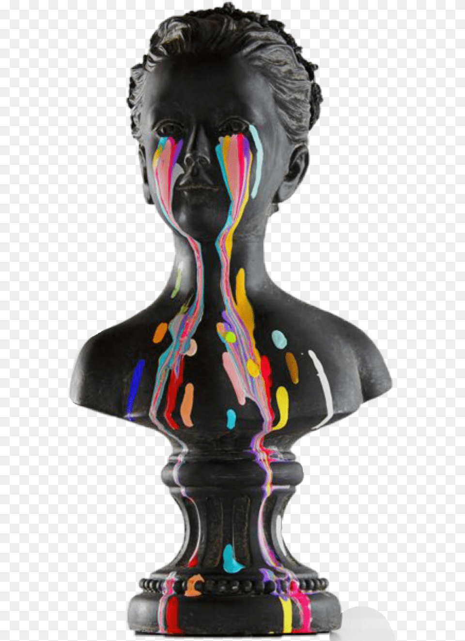Sculpture Tears Abstract Ready Made Sculpture, Art, Person, Figurine Free Png Download