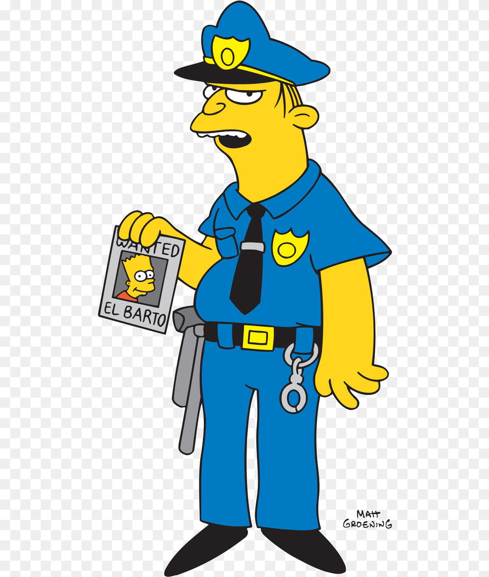 Scumbag Steve Hat Simpsons Police Officers, Person, Face, Head, Cartoon Free Png Download