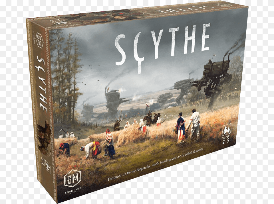 Scythe Board Game Box, Book, Publication, Rural, Person Free Png Download